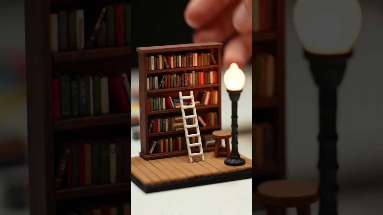 Building a Magical Miniature Book Nook ✨