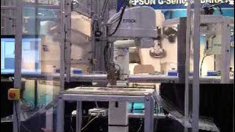 Paper Cutting & Scoring Application (G6-653S Scara)