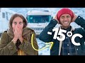 Coincés dans la neige en camping-car (-15°C) : on a perdu beaucoup d’argent ce jour là