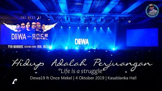 DEWA19 ft Once Mekel | HIDUP ADALAH PERJUANGAN [Lirik] by KakekGaul