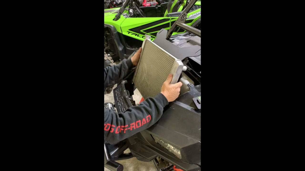 ROR RZR RADIATOR RELOCATE KIT INSTALLATION YouTube