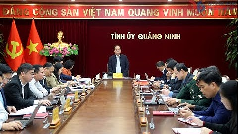 Hội nghị kiểm điểm tập thể, cá nhân các đồng chí Ủy viên Ban Thường vụ Tỉnh ủy