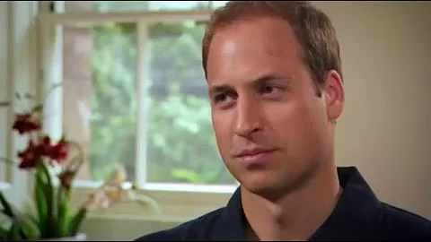 Prince William talks about Diana