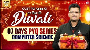 CUET PG 2026 MCA | 7 Days PYQ