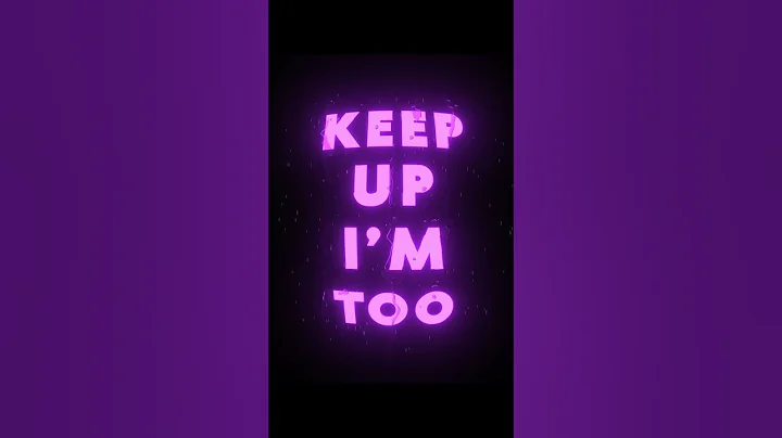❗️Flash Warning❗️"KEEP UP - Odetari" ⚡💜 Lyrics