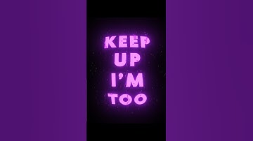 Thumbnail of ❗️Flash Warning❗️"KEEP UP - Odetari" ⚡💜 Lyrics