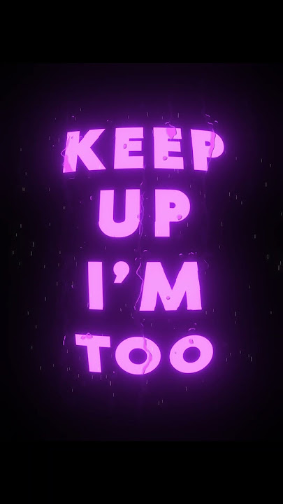 ❗️Flash Warning❗️'KEEP UP - Odetari' ⚡💜 Lyrics