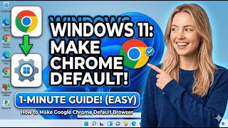 How To Make Google Chrome Default Browser In Windows 11[EASY] 2026