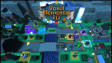 Voxel Elemental Tower Defense Trailer