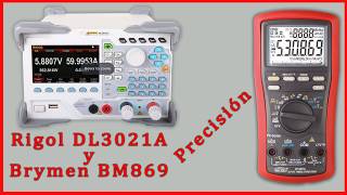 Ri Dl3021A Y Brymen 869, Precisión.