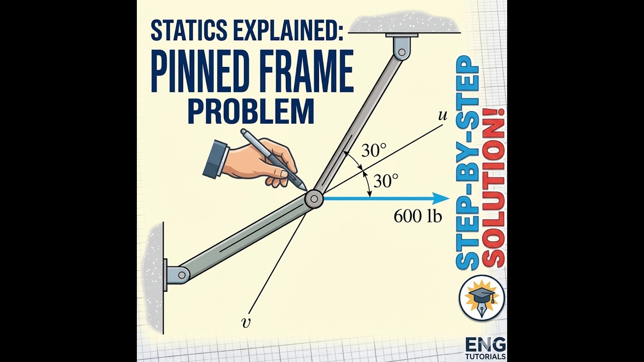 Example 2 | Engineering Mechanics Statics Tutorial - YouTube