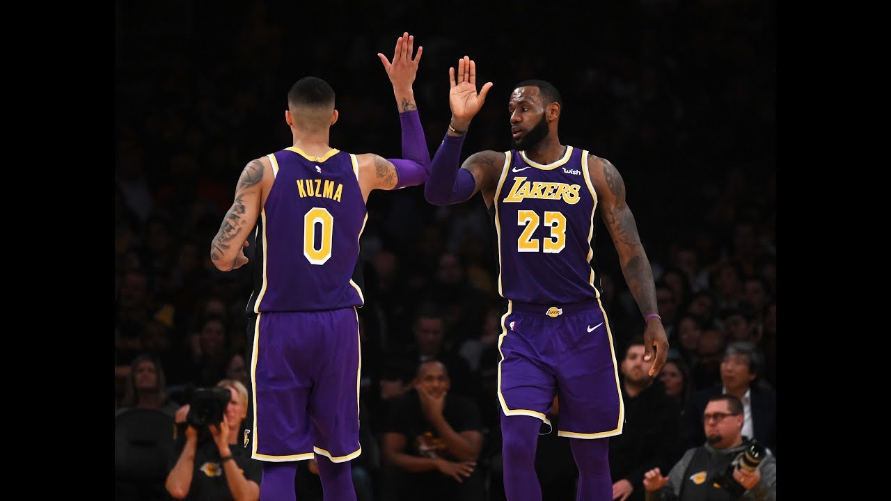 Lakers Video Why Kyle Kuzma Is A Perfect Fit With Lebron James Silver Screen And Roll