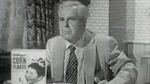 Kelloggs Corn Flakes with Superman & Perry White