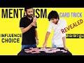 TELEPATHY Card Magic Trick Revealed|Influence Spectators Choice|Mentalism|Malayalam|Visual Magix