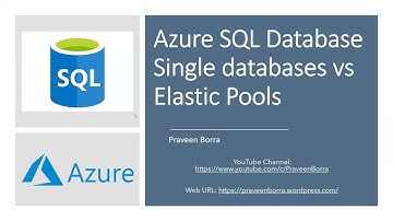 Azure SQL DB Single Databases and Elastic pools | Azure SQL single databases vs elastic pools