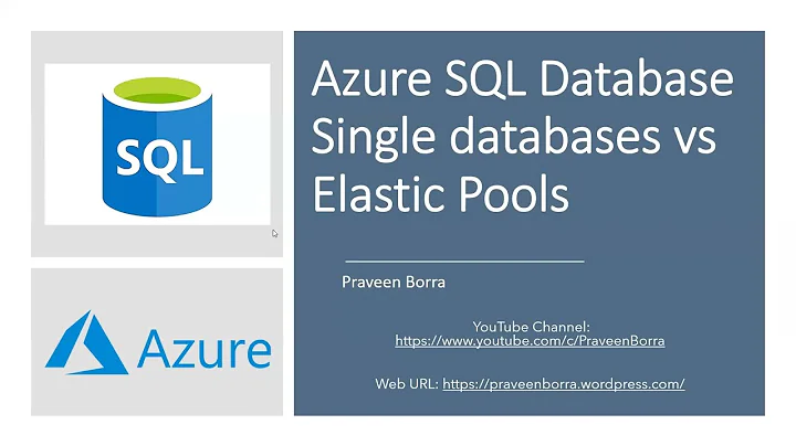 Azure SQL DB Single Databases and Elastic pools| Azure SQL single databases vs elastic pools