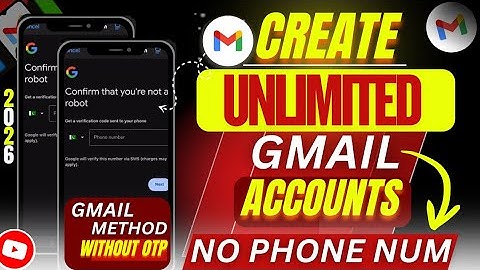 How to create a gmail account without phone number | Create gmail account without phone number