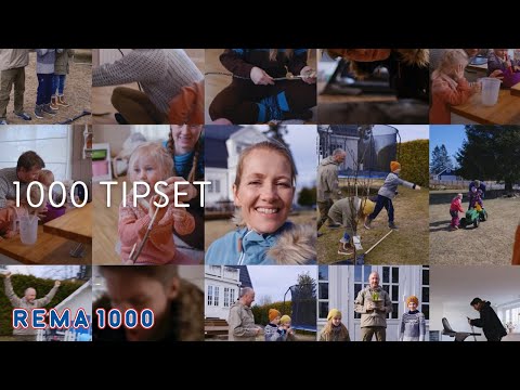 1000tipset  Send oss ditt påsketips  REMA 1000