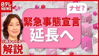 【解説】いつまで？ “緊急事態宣言”延長の方針…人出減少も厳しい医療体制（2021年5月5日放送「news every.」より）