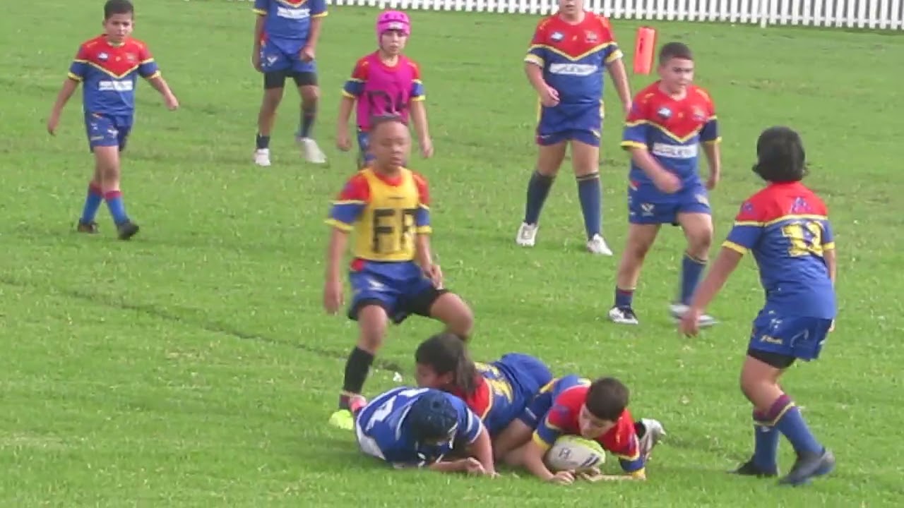 U10s, 2nd half, Div 1, St Johns vs Moorebank Rams.