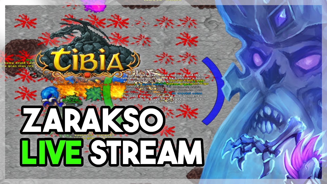 TIBIA | 1300+ LVL RP - ZŁOTY SOUL WAR!