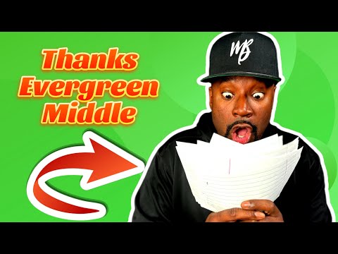 Letters From Evergreen Middle Schoolers