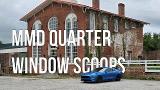 MMD Quarter Window Scoops: 2020 Mustang GT Premium Performance Pack 1