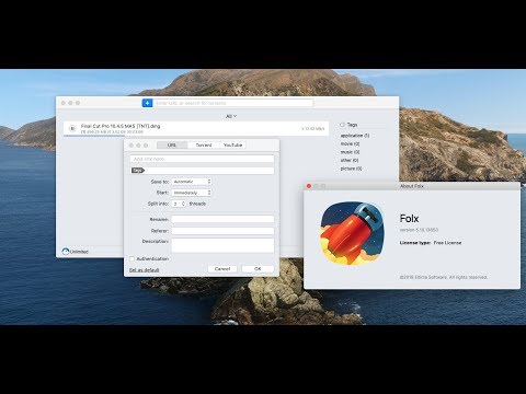 Выпуск - #17 Folx бесплатный  торрент-клиент для macOS x64
