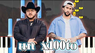 Grupo Frontera x Bad Bunny  - un x100to