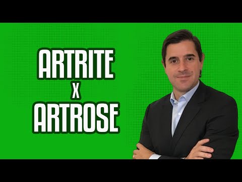 Diferença entre artrite