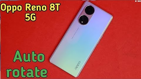 How To Enable Auto Rotate In Oppo Reno 8T 5G,Auto Rotate Screen Enable In Oppo Reno 8T 5G,