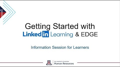 LinkedIn Learning Overview For Learners