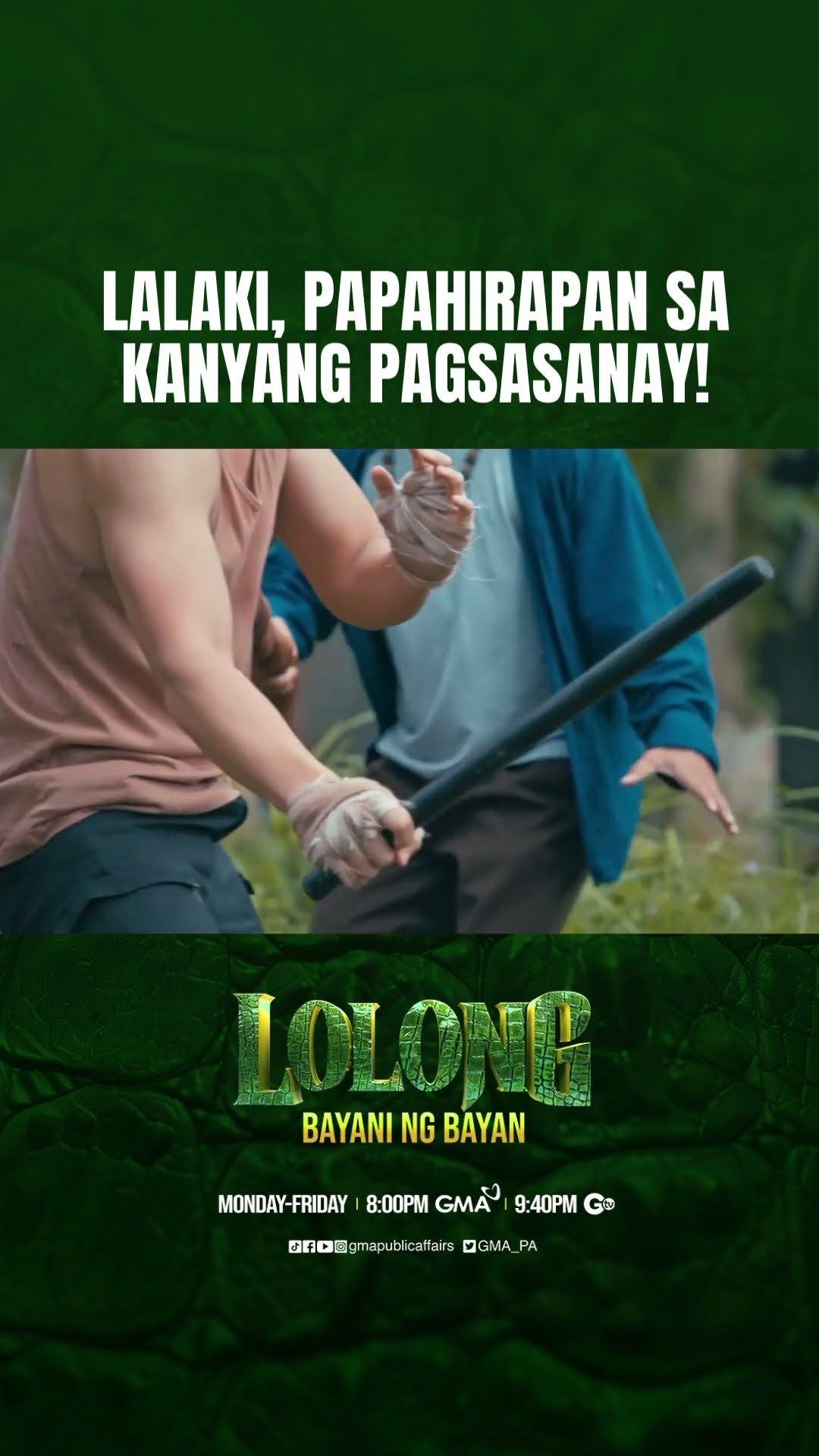 Lalaki, papahirapan sa kanyang pagsasanay! | Lolong 2