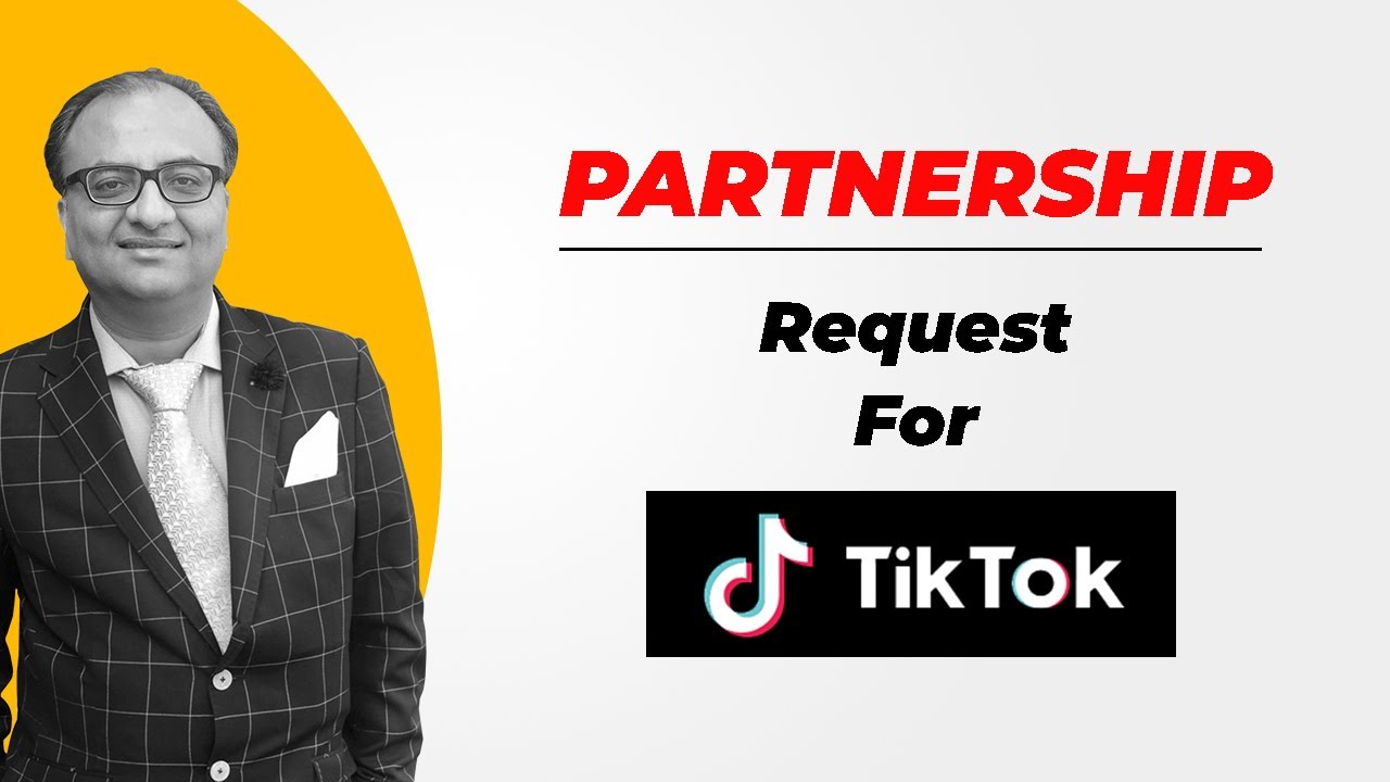 Thumbnail for Partnership Request For Tiktok | Rehan Allahwala