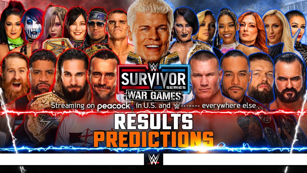 Comment your WWE Survivor Series 2023 Predictions! #wwe #survivorserie