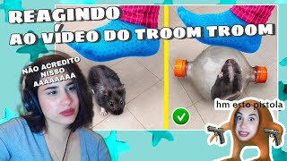 REAGINDO: Truques para Hamsters do Troom Troom | VÍDEOS VIRAIS DE HAMSTERS #1