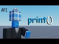Your First Script | Roblox Beginner Scripting Tutorial #1