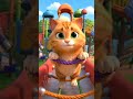 "القطط المدهشة وزحليقاتها العجيبة! 😺🎢"#MeowFun#Zahla3ty#3Dcats#FunnyCats#CatAnimation#PlayfulCats#