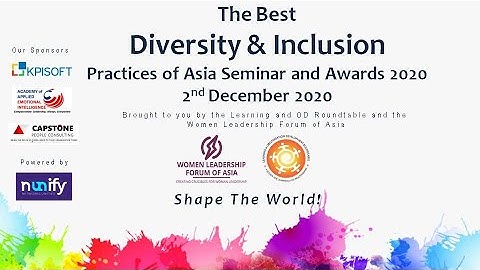 Jury Voices - The Best D&I Practices of Asia 2020 - Awards Ceremony