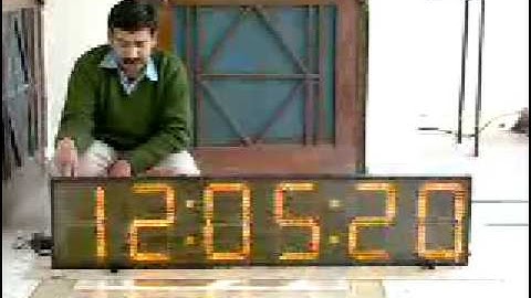 LED Guru COSYCOM -Jumbo LED Clock Display