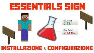 Essentials sign - Installazione & configurazione