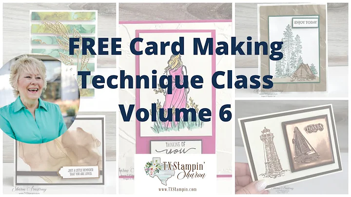 Card Making Techniques Vol 6 | Techniques To Inspire & Create Fun