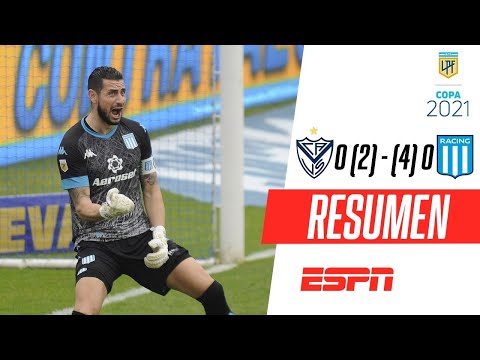 ¡ARIAS FUE FIGURA Y LA ACADEMIA PASO POR PENALES A SEMIFINALES! | Vélez 0 (2)-(4) 0 Racing | RESUMEN