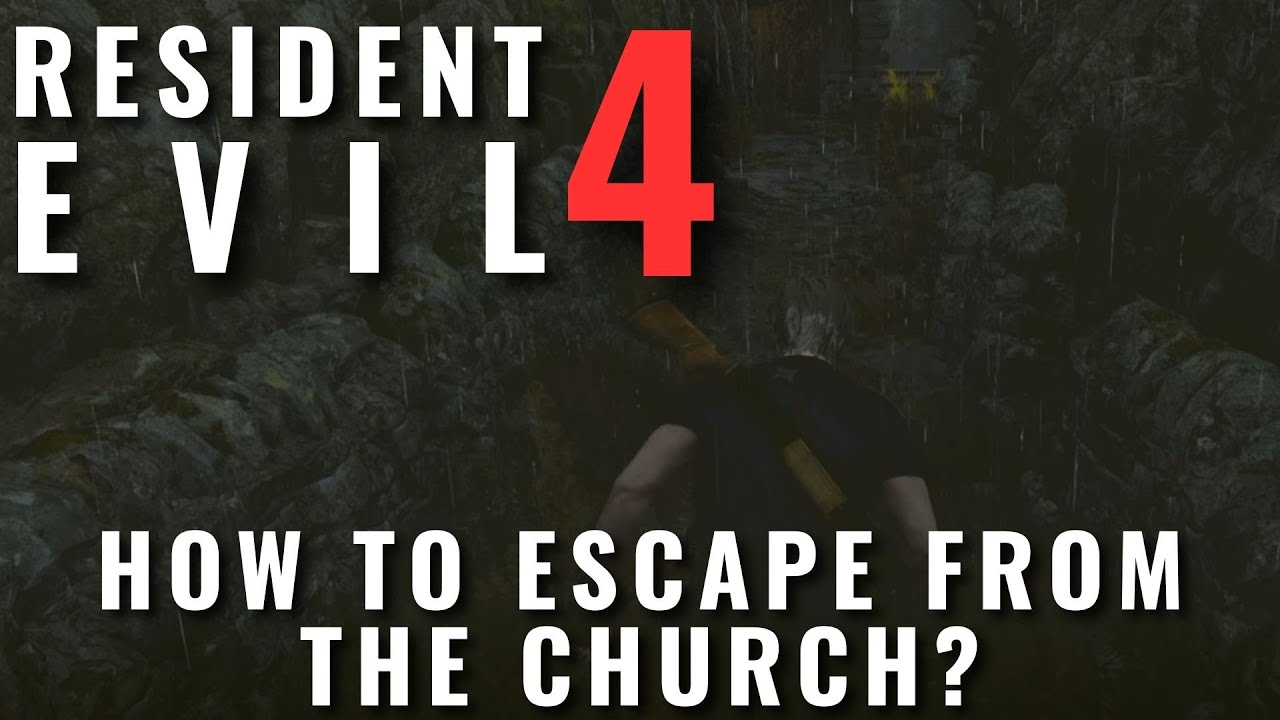 Resident Evil 4 Remake - How to escape from the church (chapter 5)?