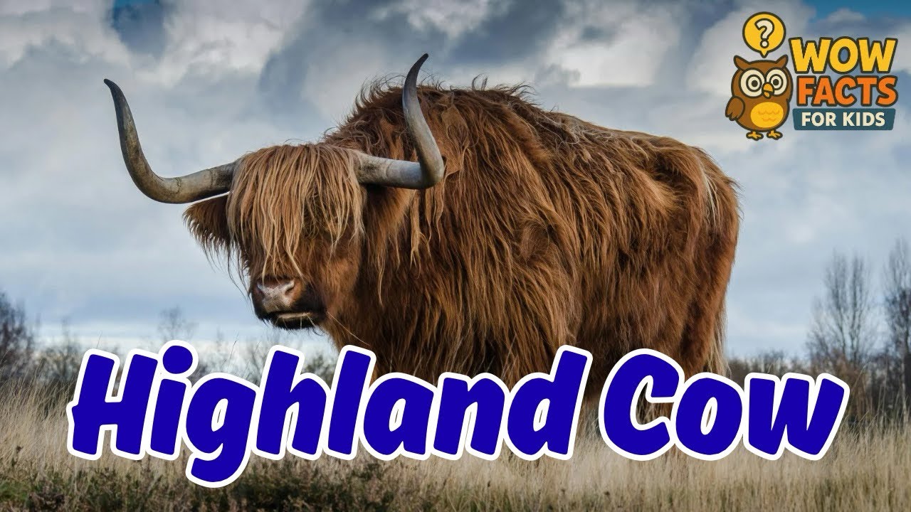 Meet the Highland Cow! | Wild & Fun Facts About Scotland’s Highland Cows 🏴󠁧󠁢󠁳󠁣󠁴󠁿 