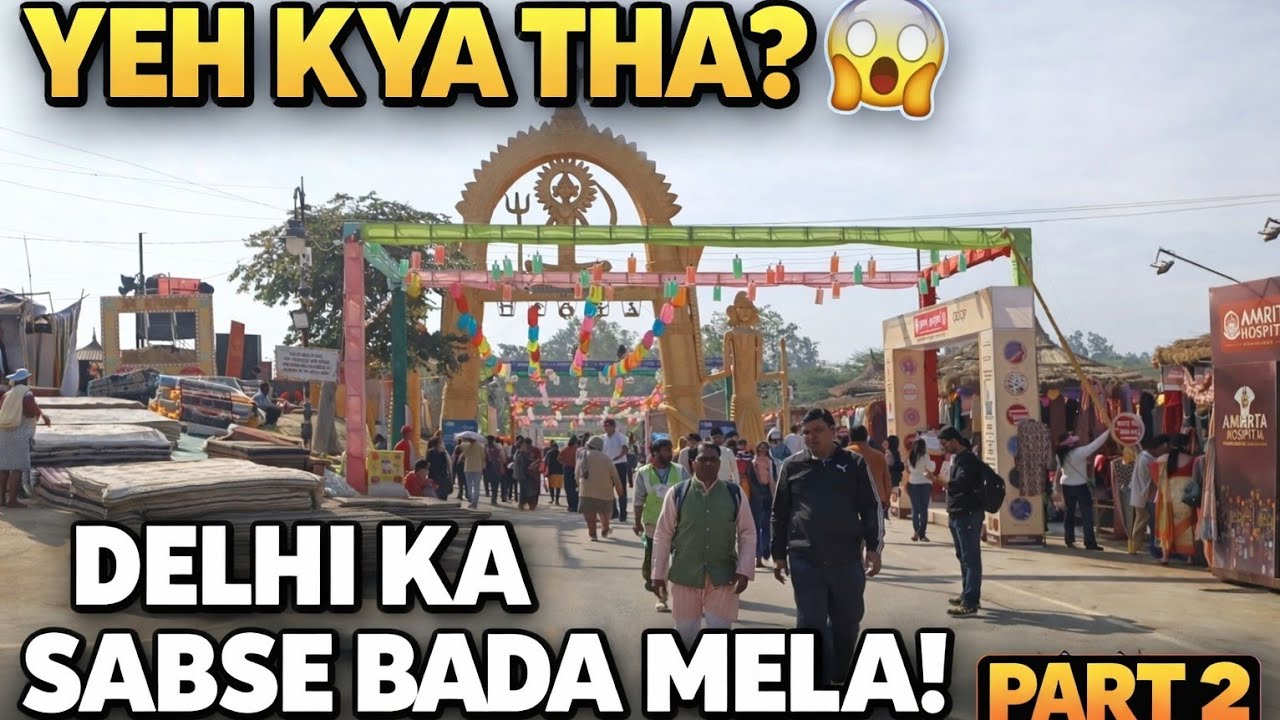 Delhi Ka Sabse Bada Mela! 😱 Surajkund Mela 2026 Me Jo Dekha Shock Ho Gaya | Part 2