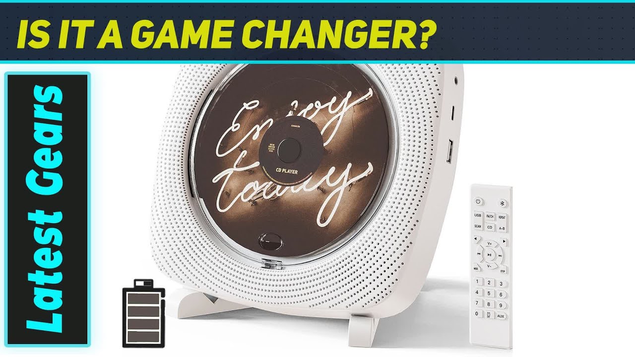 RealinKus Portable CD Player: Your Best All-in-One Boombox Alternative