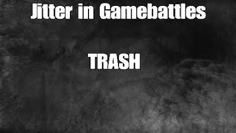 Jitter Mod exposed on Gamebattles