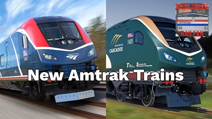 Amtrak's Airo Passenger Train, USA