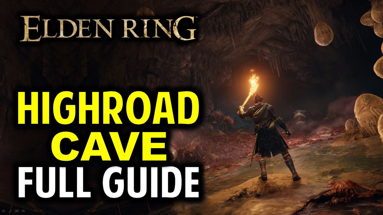 Highroad Cave Walkthrough All Items, Secrets & Boss Location Elden Ring (Dungeon Guide) YouTube